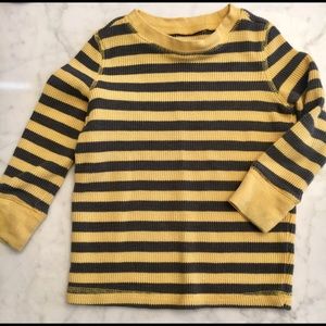 Gap kids baby toddler waffle thermal shirt boys